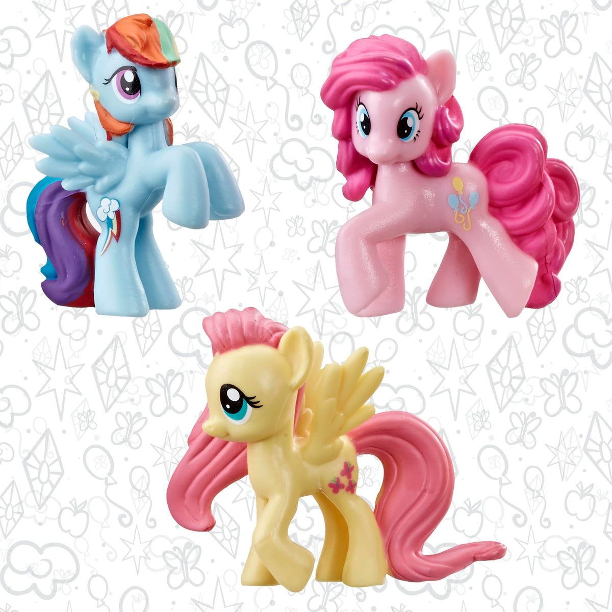 My Little Pony Rainbow Equestria Favorites Pinkie Pie figure for energetic play and colorful display