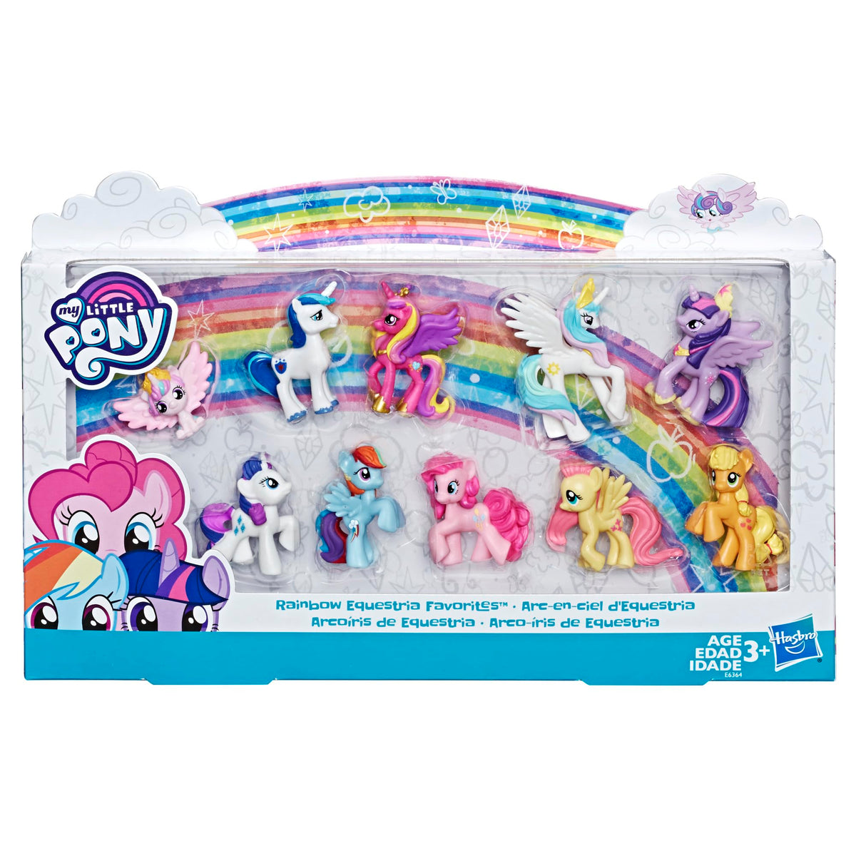 My Little Pony Rainbow Equestria Favorites Rainbow Dash figure for imaginative play and quick display