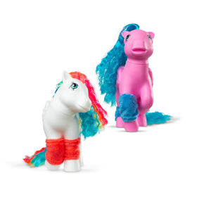 Firefly neon-crimped hair pony ready for styling with Totally Rad collection.
