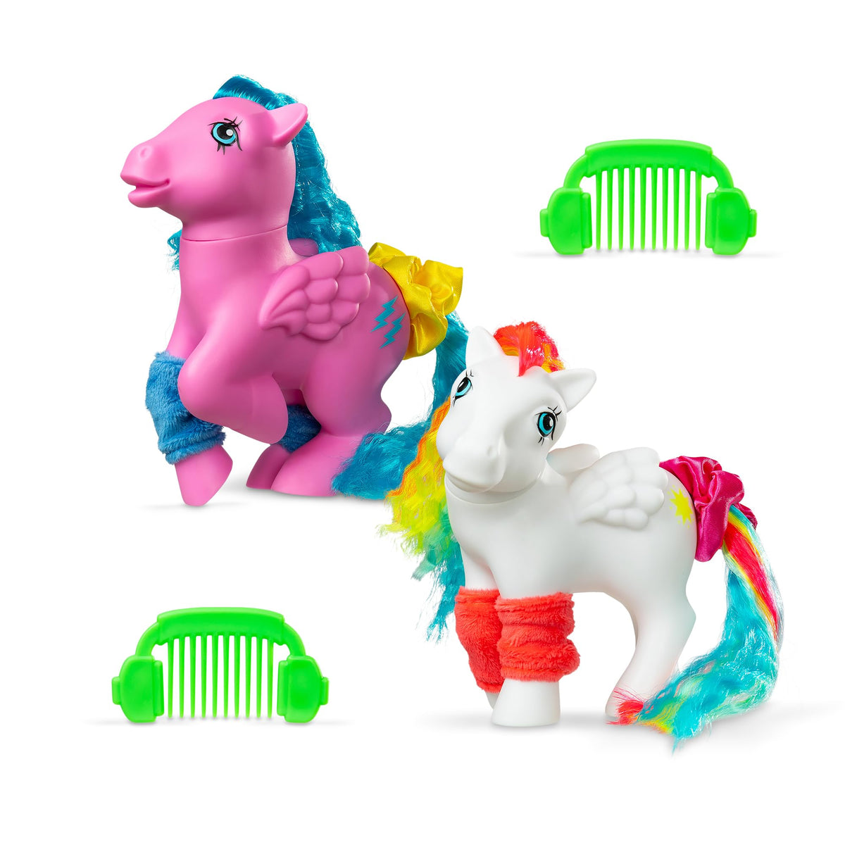 My Little Pony Totally Rad Firefly with neon brushable hair for retro styling.
