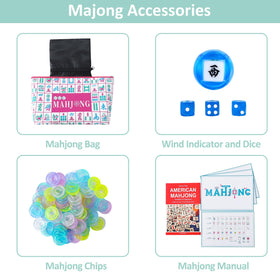 My Mahjong Trove 4-layer acrylic tiles resist fading for years of play