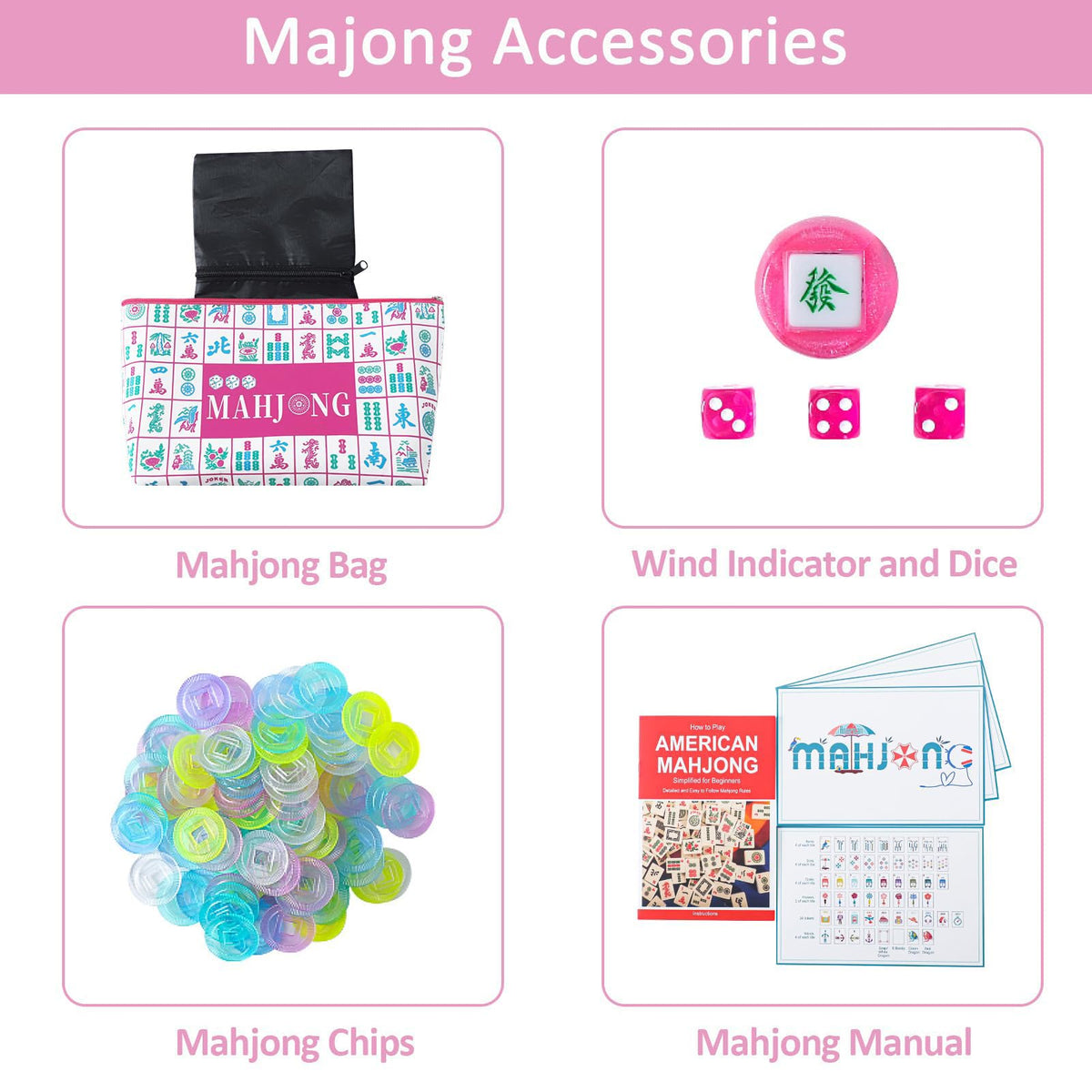 My Mahjong Trove carrying bag highlighting travel-friendly design