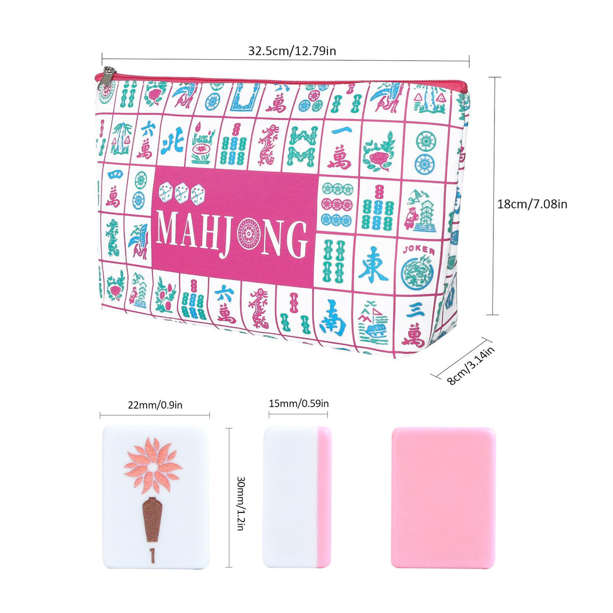 My Mahjong Trove dice and wind indicator for organized turns