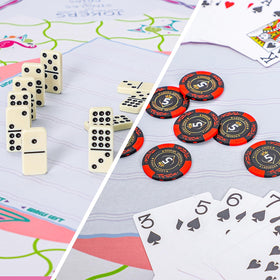 My Mahjong Trove compatible with mahjong, dominoes, dice, and card games.