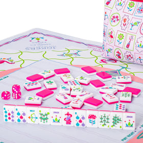 My Mahjong Trove roll-and-store design allows effortless transport and setup.