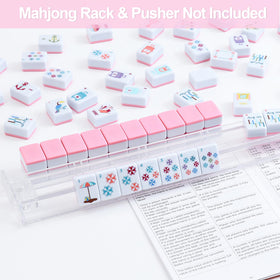 My Mahjong Trove melamine tiles close-up showing durable finish