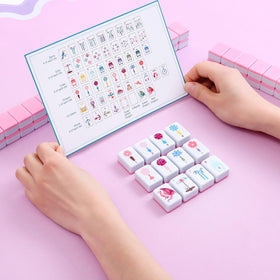 My Mahjong Trove tiles size 1.2 inch for comfortable handling