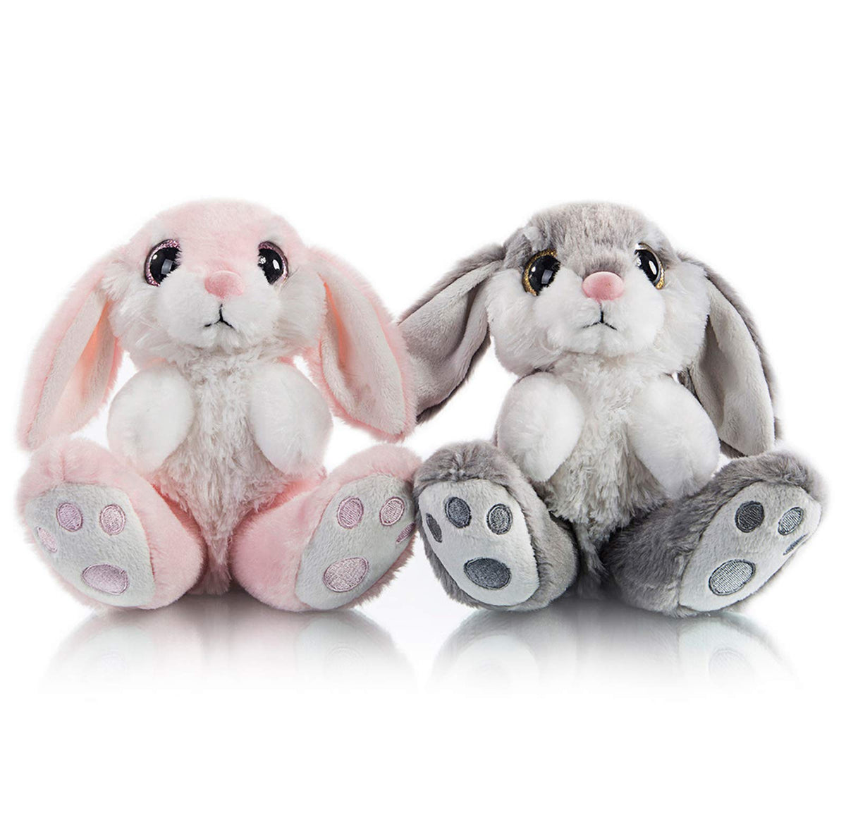 My OLi soft stuffed bunny toy for gentle sensory play.