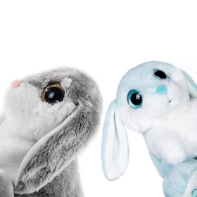 My OLi bunny closeup shows bright eyes and pink nose for charm.