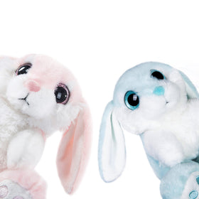 My OLi Easter Bunny 2-Pack features bright eyes and a pink nose for friendly play.