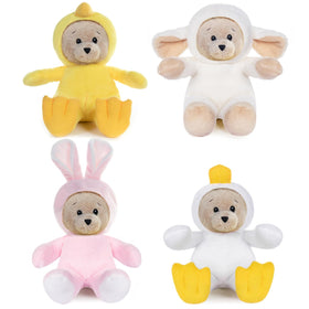 My OLi pink bunny plush, soft Easter companion and decor-friendly.