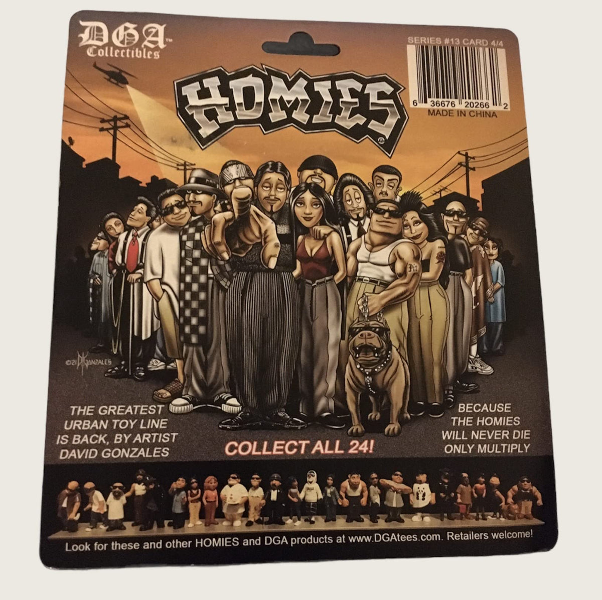 My Pet Elephant Homies Series 13 six figures in blister display, perfect for display and collectors.