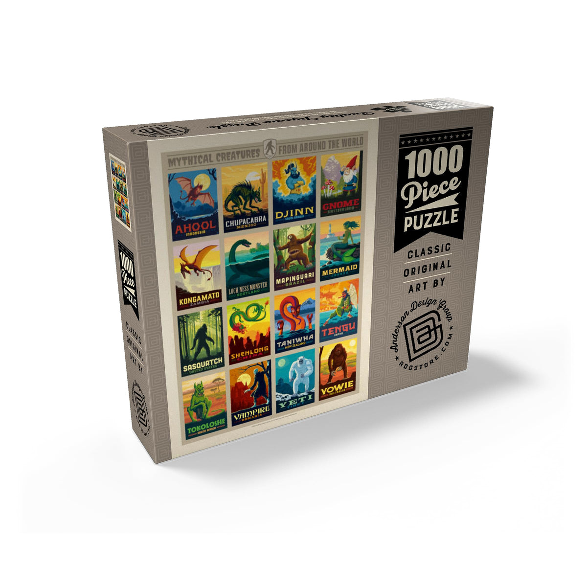 MyPuzzle Mythical Creatures piece closeup showing precision-cut shapes for snug fits