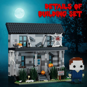 MYFUNTOY 586-pieces set enables authentic recreation of a classic horror moment.