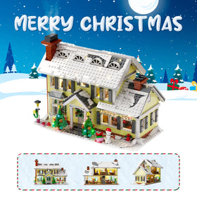 MYFUNTOY holiday village exterior ornaments enhance festive display