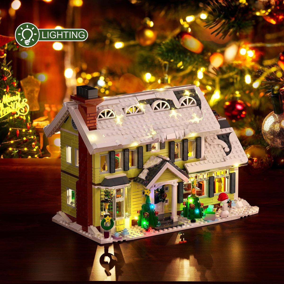 MYFUNTOY snowman and dinner scene evoke a festive winter mood