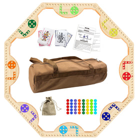 MygikAct solid wood board assembly showing sturdy craftsmanship for reliable family play.