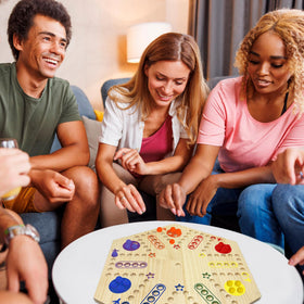 MygikAct hardwood construction ensures durable family fun.