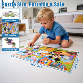 MYJJTYS puzzle piece size 27mm aids small hands with easy grip
