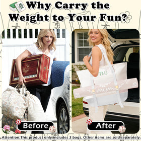 Mykng Nzw canvas tote with strap for comfortable carrying