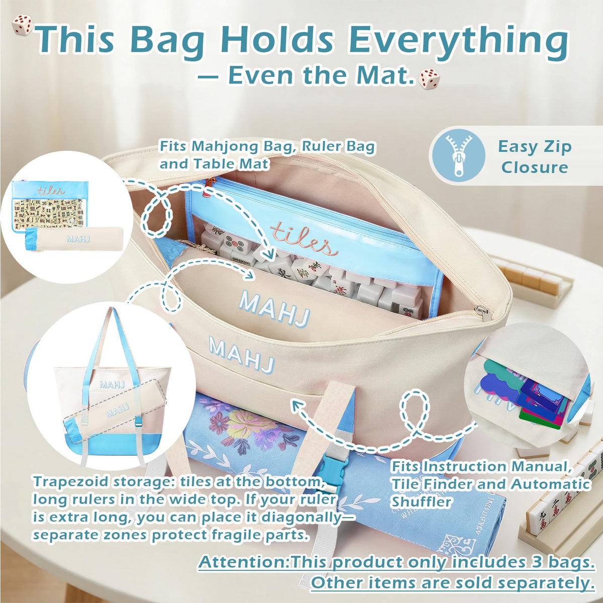 Mykng Nzw mat holder buckle keeps mats secure during travel