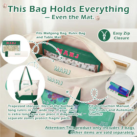 Mykng Nzw tile pouch zipper keeps tiles secure and easy to access.