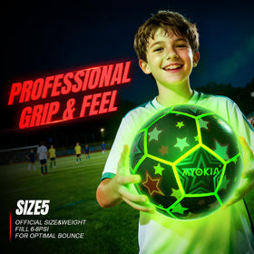 MYOKIA durable rubber construction offers easy throwing and grip.