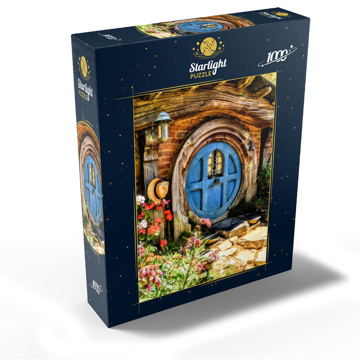 MyPuzzle Hobbit House detailed artwork highlights vibrant colors for an immersive solving session