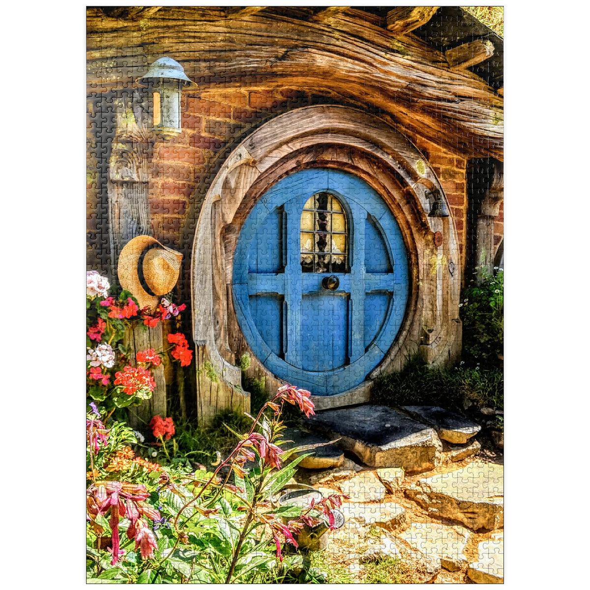 MyPuzzle Hobbit House puzzle box shows premium packaging for a satisfying unboxing experience