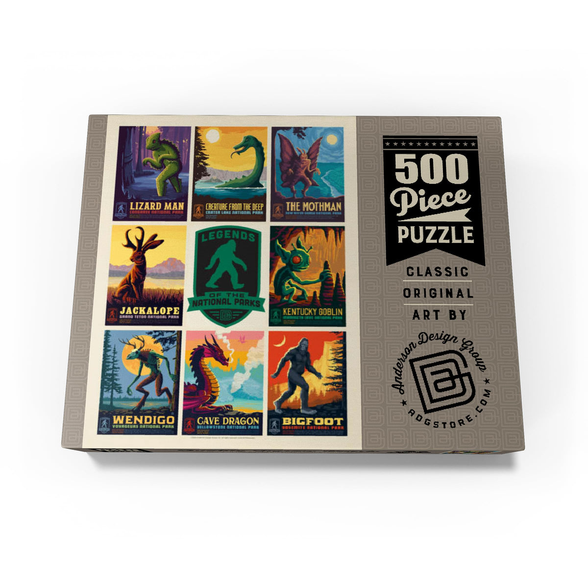 MyPuzzle Legends 500-piece puzzle offers vibrant colors and sturdy quality