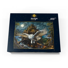 MyPuzzle Magic Owl and Castle finished size shown for space planning