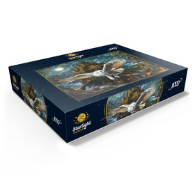 MyPuzzle Magic Owl and Castle precision-cut edges ensure clean alignment during assembly