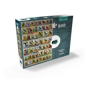 MyPuzzle State Birds collage Vol.1 poster included to help speed solving.
