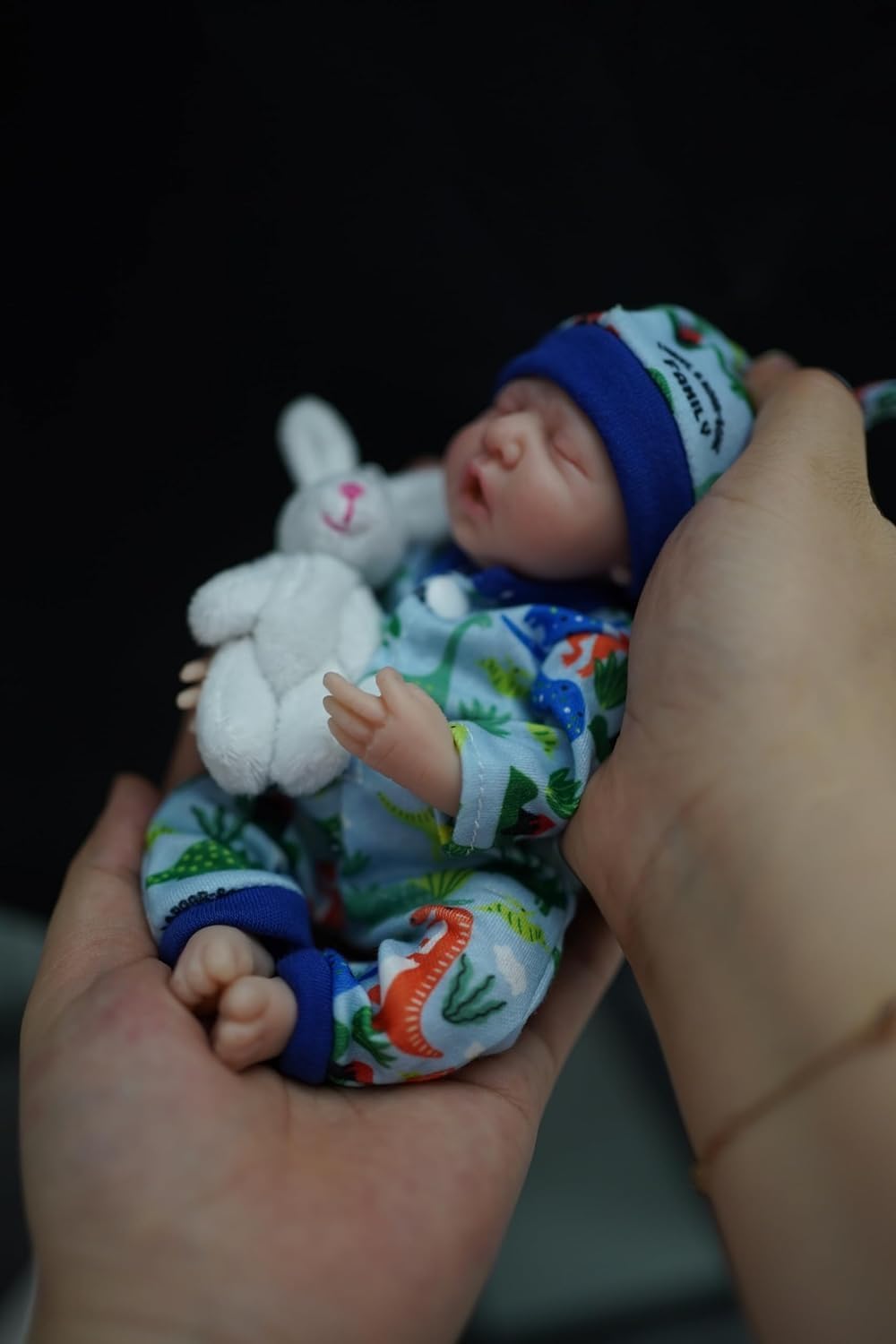 MYREBABY Eric close-up shows soft, skin-like silicone feel.