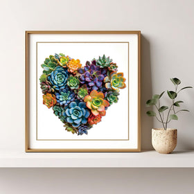 Mys Aurora Puzzle Saver sticker included with the heart puzzle set