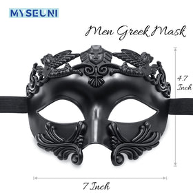 MYSEUNI masquerade mask for themed events and costume parties.