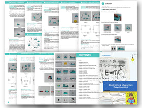 Mysterystone light control LED demonstrates visual feedback during experiments