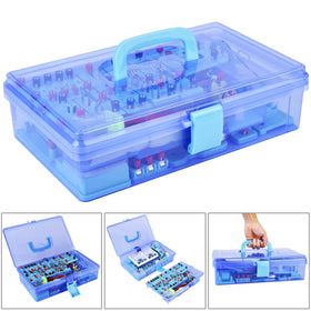 Mysterystone sturdy storage case keeps components organized for portability
