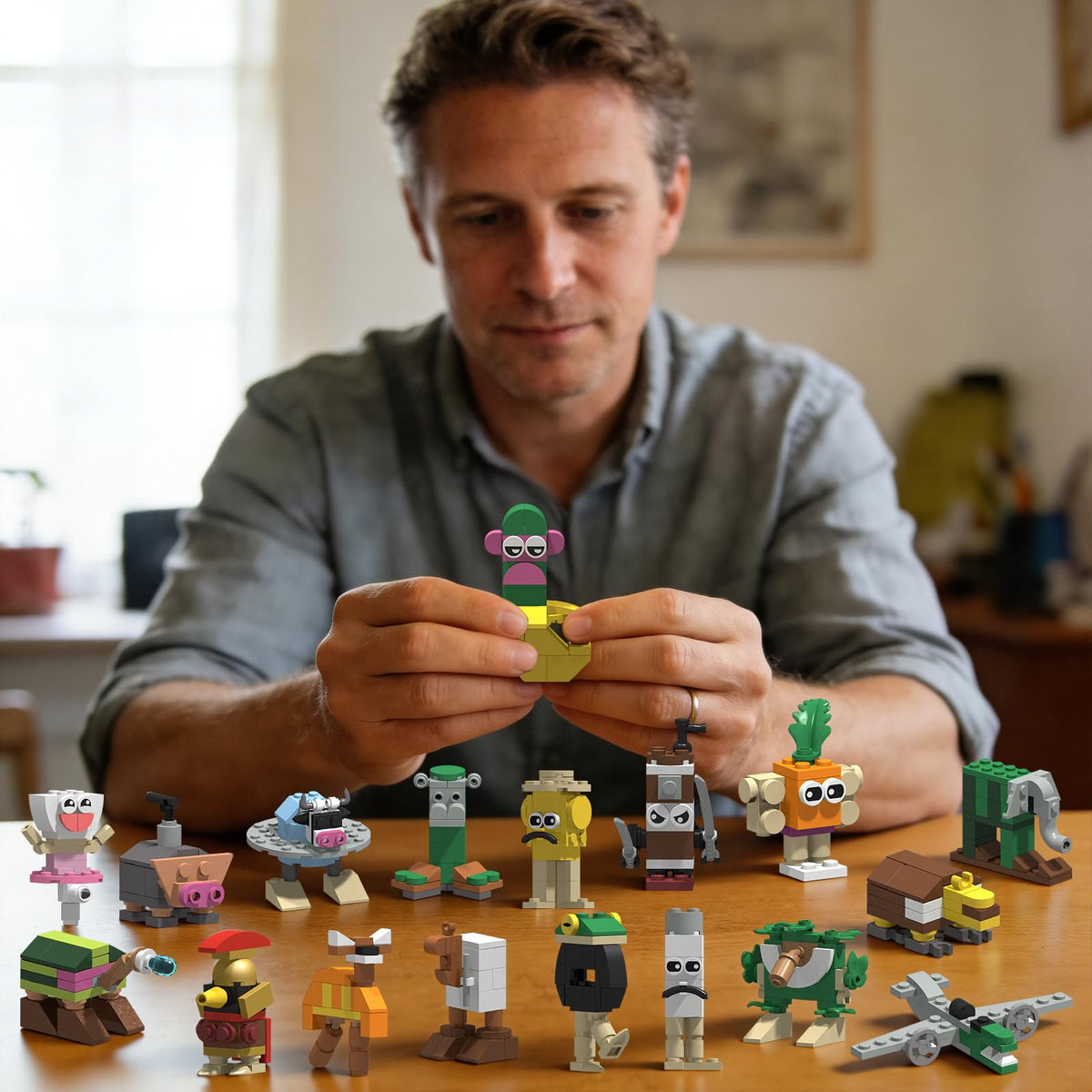 Myth Qholve funky frog character adds humor to builds