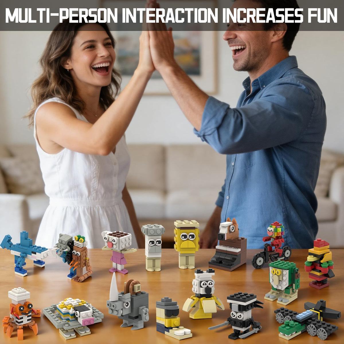 Myth Qholve Brain Rot 450+ pieces enable mix-and-match creativity.