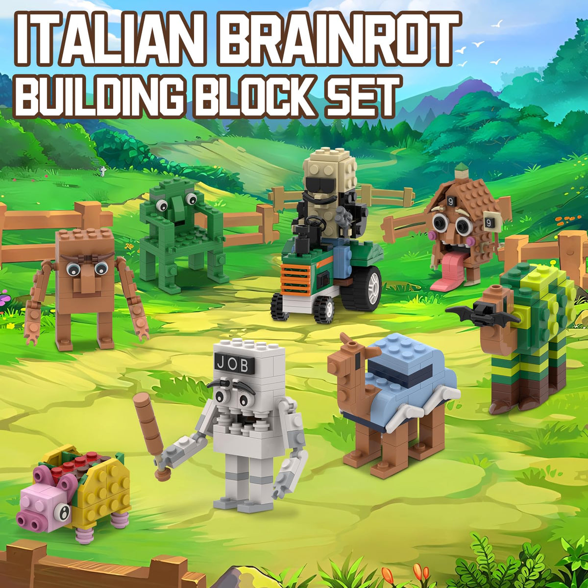 Myth Qholve Italian Brain Rot meme figure 2 ready for quick builds and sharing