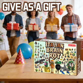 Myth Qholve Italian Brain Rot meme figure 5 enlivening desks with colorful humor