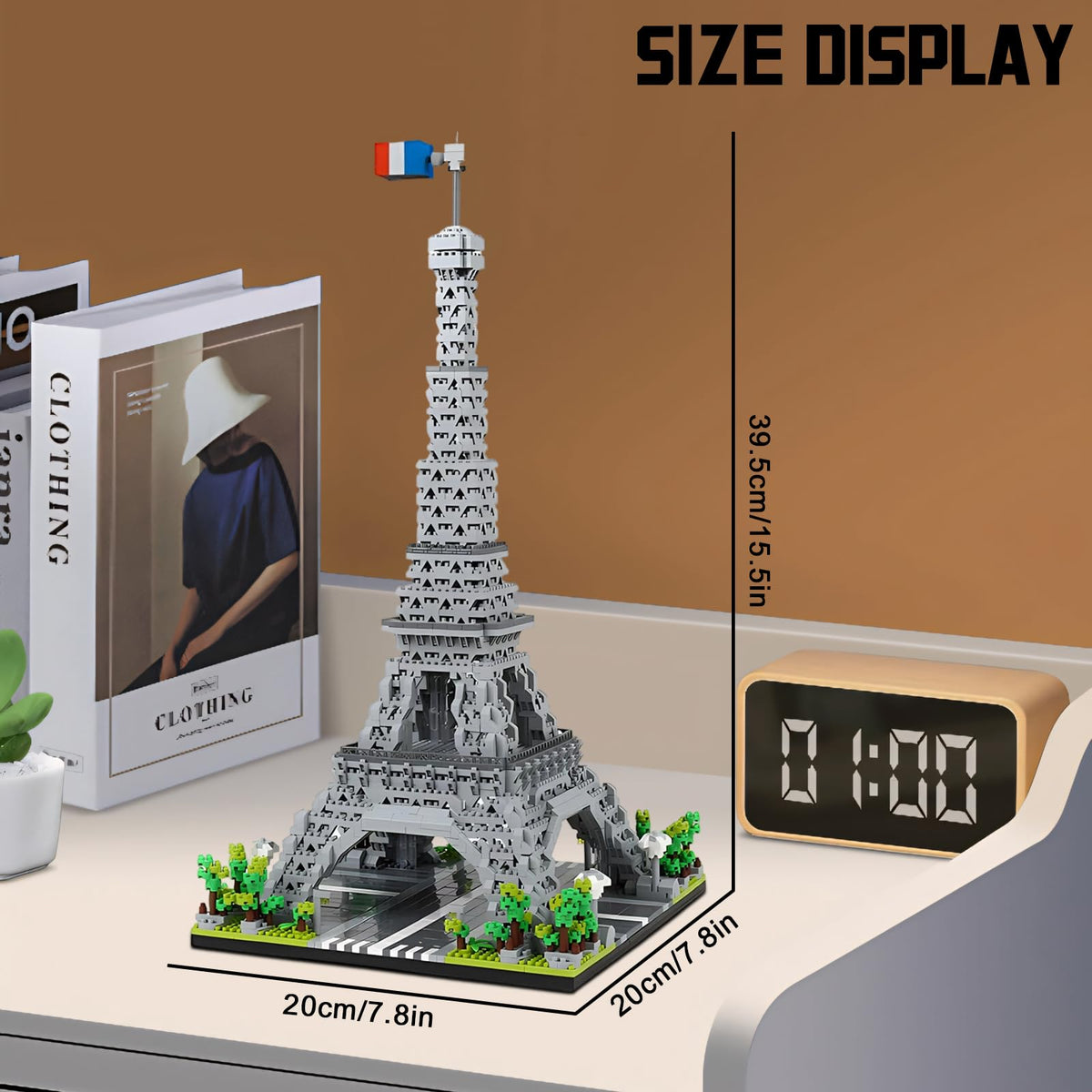 Myth Qholve Eiffel Tower assembly step-by-step for engaging building experience