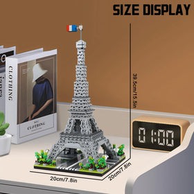 Myth Qholve Eiffel Tower assembly step-by-step for engaging building experience