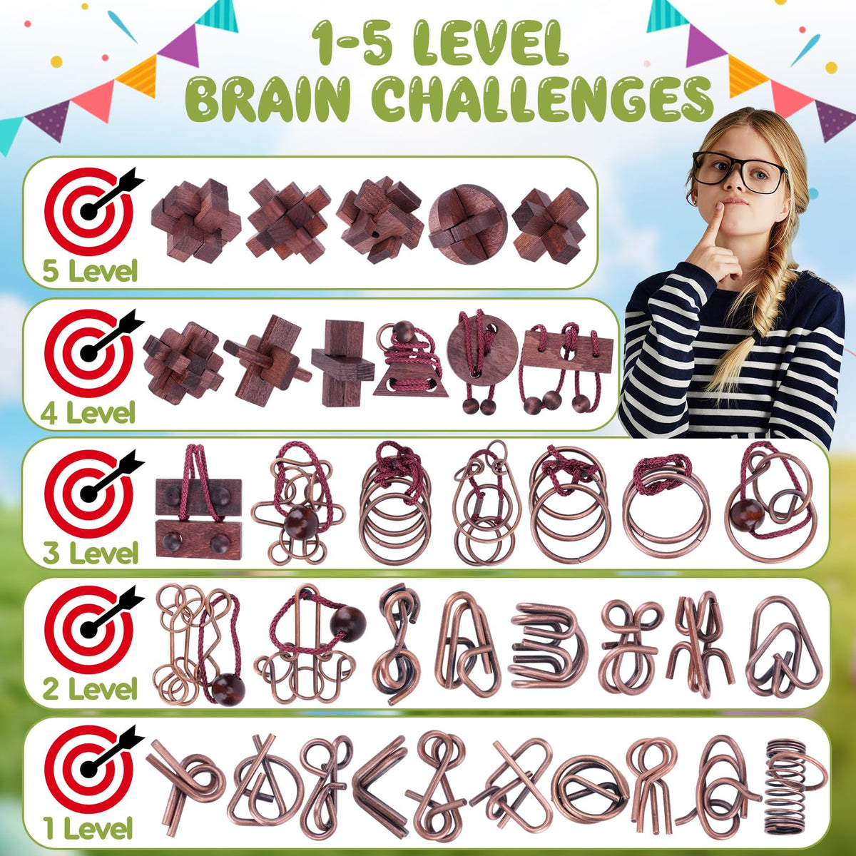 Mytothfy 3D puzzle game for adults and teens enhances spatial reasoning through hands-on play.