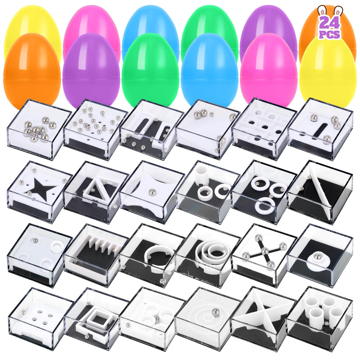 Mytothfy Easter-themed brain teaser cubes ready for gifting