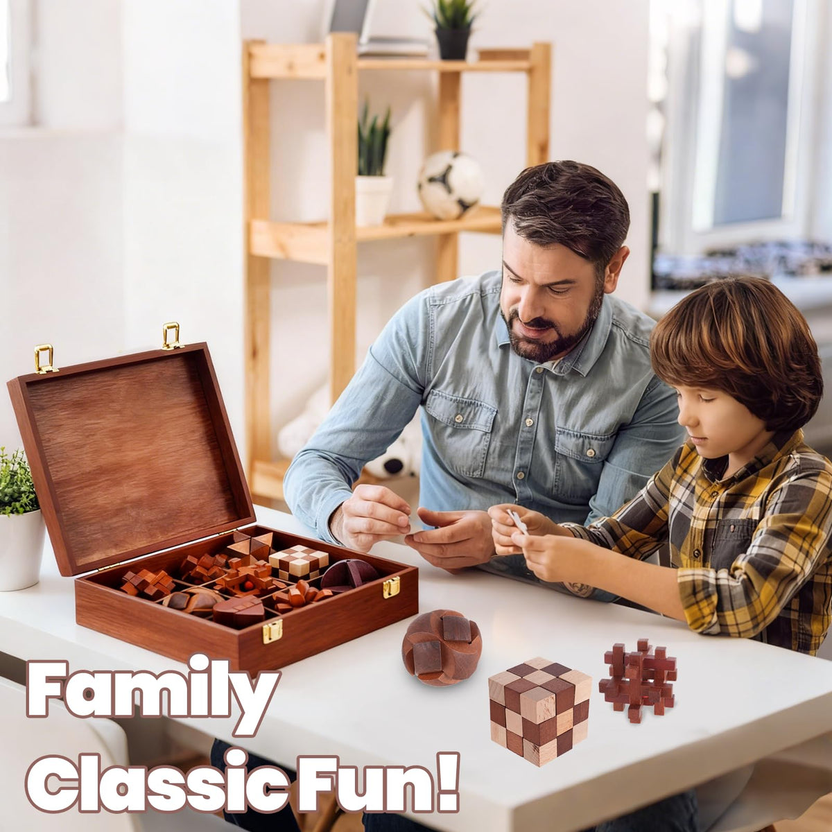 Mytothfy luxury wooden gift box suits holidays, birthdays, or corporate events.