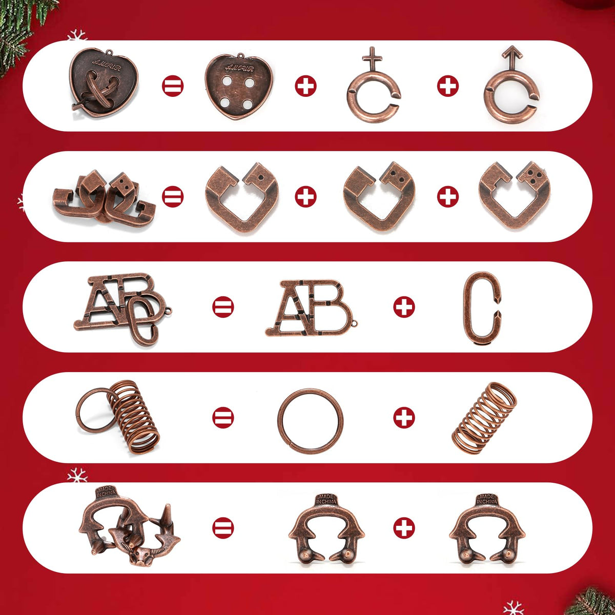 Mytothfy metal 3D puzzle assembly closeup, highlighting durable construction for extended play.