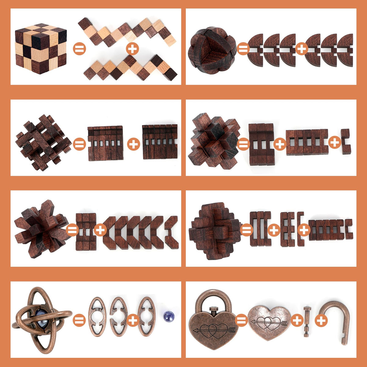 Mytothfy metal 3D puzzle displays intricate metal construction for tactile engagement