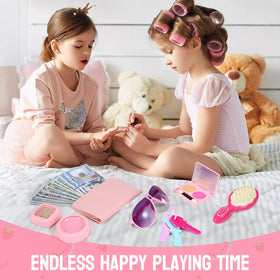 Mytothfy pretend play purse set sunglasses adds stylish detail for dress up fun